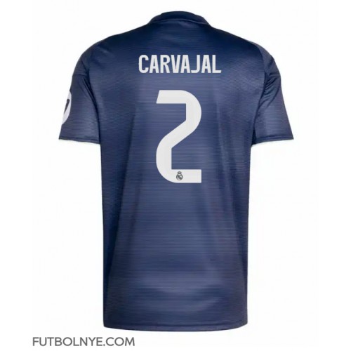 Camiseta Real Madrid Daniel Carvajal #2 Visitante Equipación 2025-26 manga corta